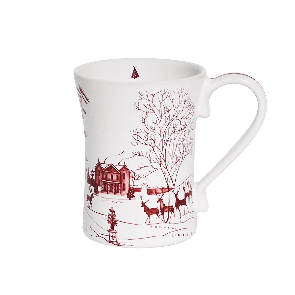Country Estate Winter Frolic Mug Ruby