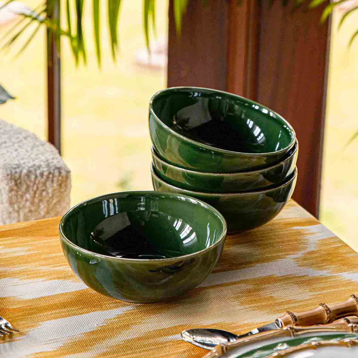 Puro Cereal/Ice Cream Bowl Basil