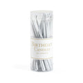 Birthday Candles Silver - 20 Pcs