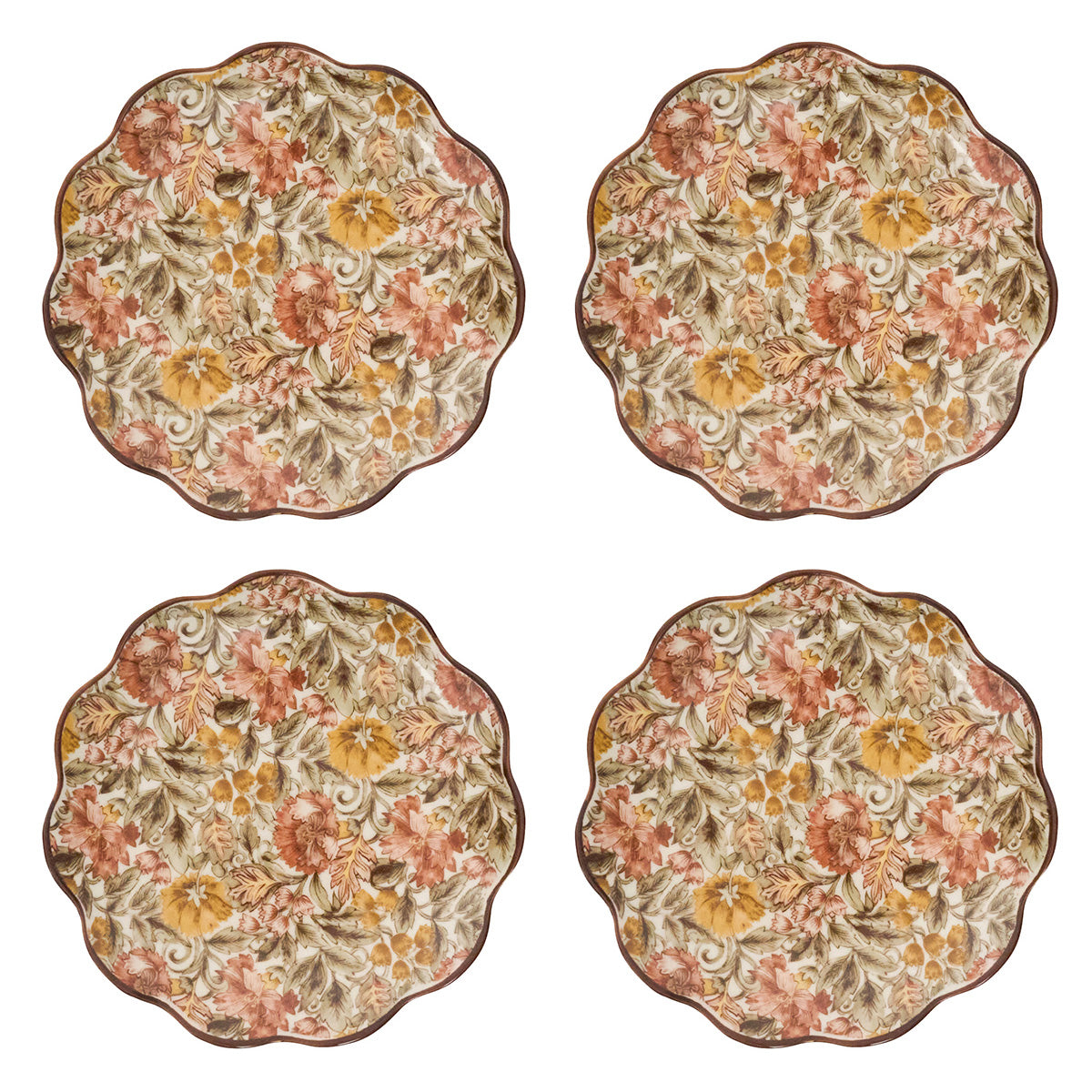 Willa Cocktail Plate Set of4