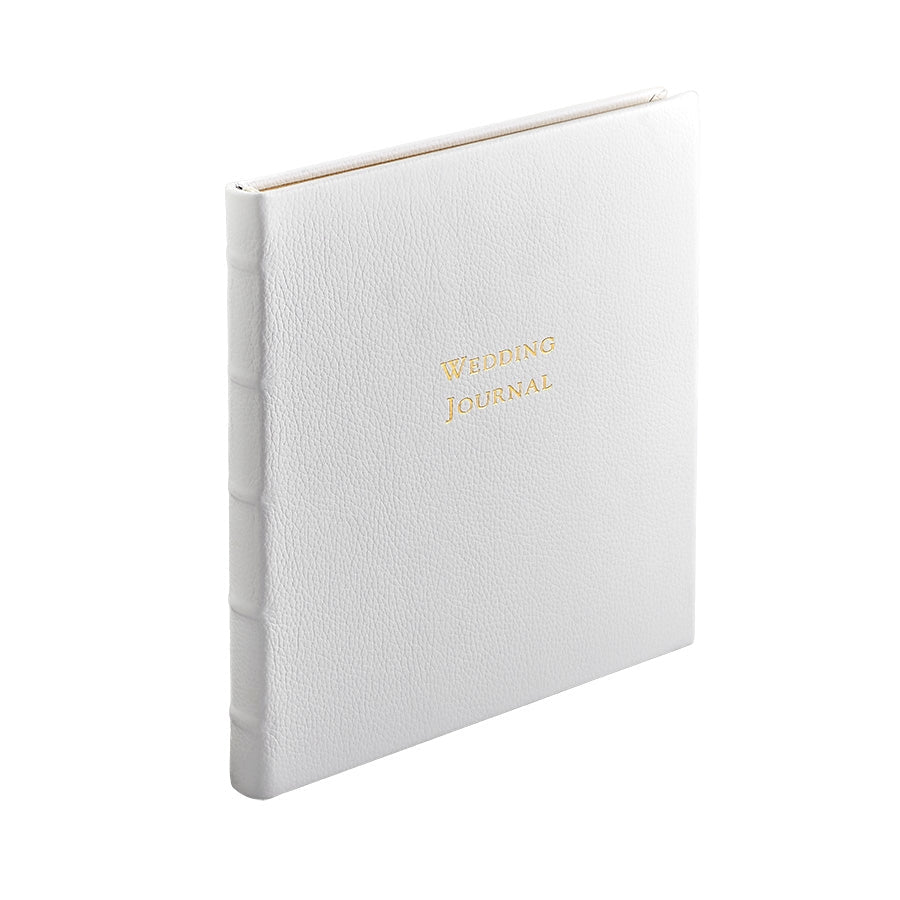 Wedding Book in White