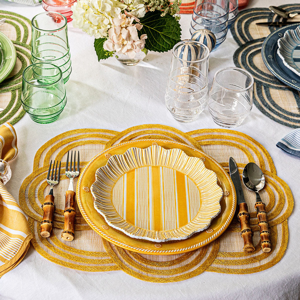 Berry & Thread Melamine Dinner Plate Sunshine