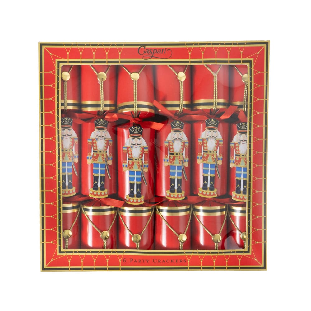 Nutcracker Drum Christmas Crackers Box of 6
