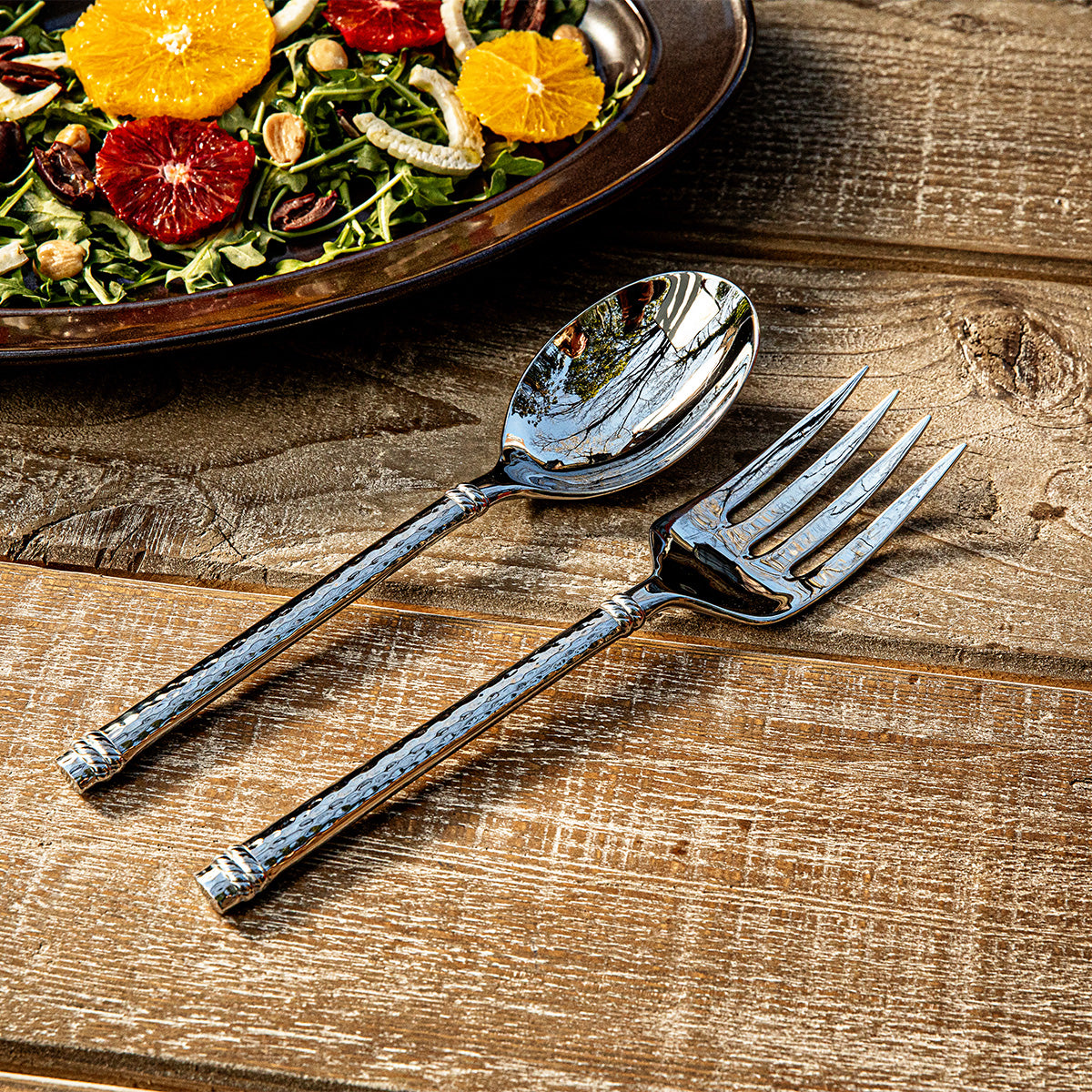 Graham Hostess Set/2pc Polished