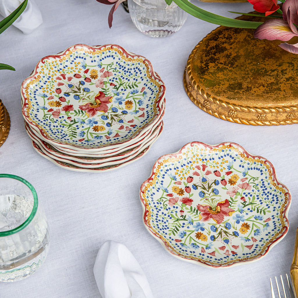 Sofia Side/Cocktail Plate Set of 4