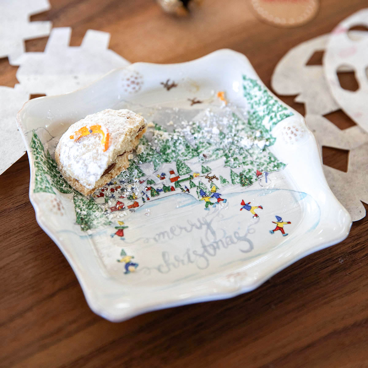 North Pole 5.5" Trinket Tray