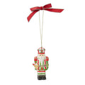 Spode Christmas Tree Candy Cane Nutcracker Ornament