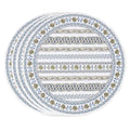 Seville Stripe Placemat - Green
