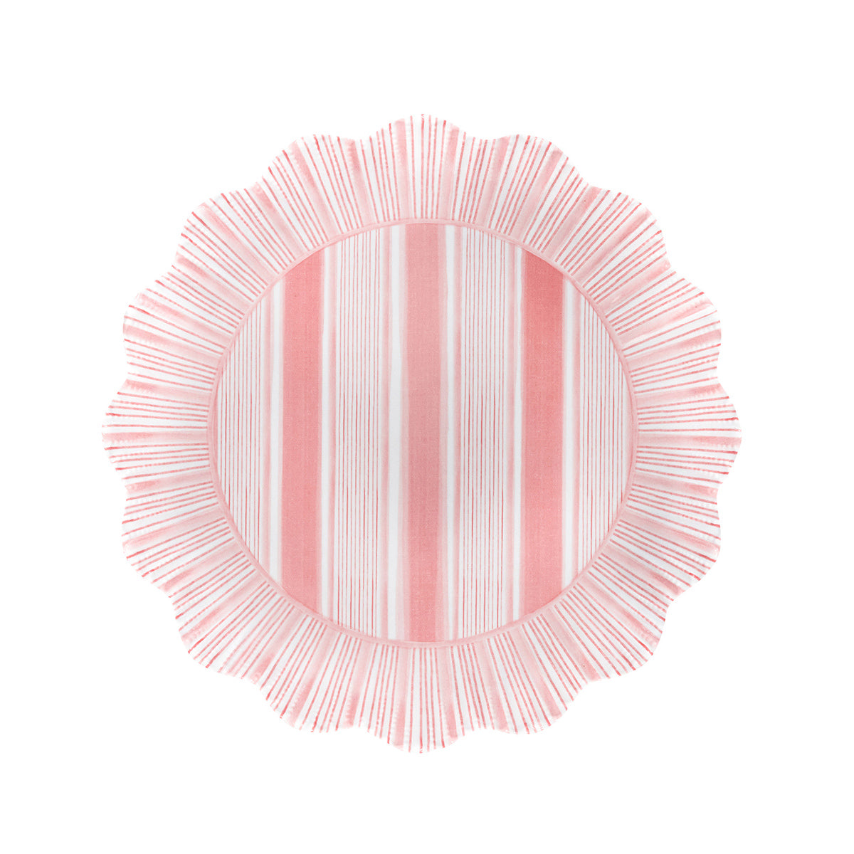 Cabana Stripe Melamine Dessert/Salad Set/4