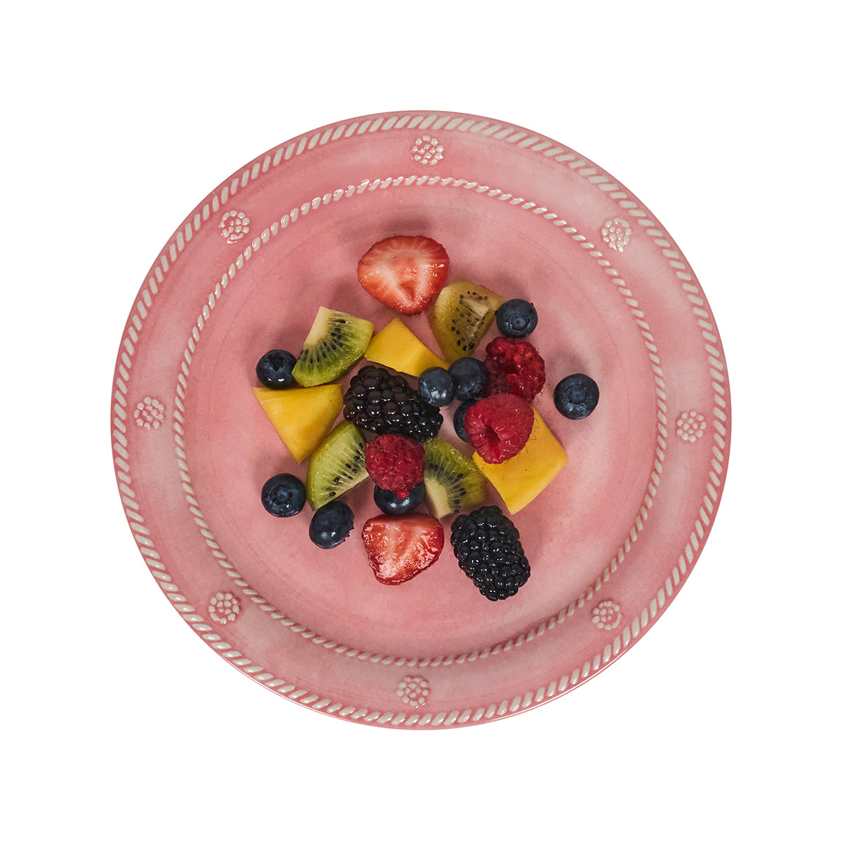 Berry & Thread Melamine Dessert / Salad Coral