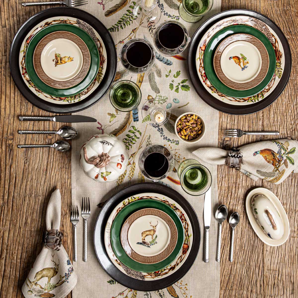 Forest Walk 18" x 90" Table Runner