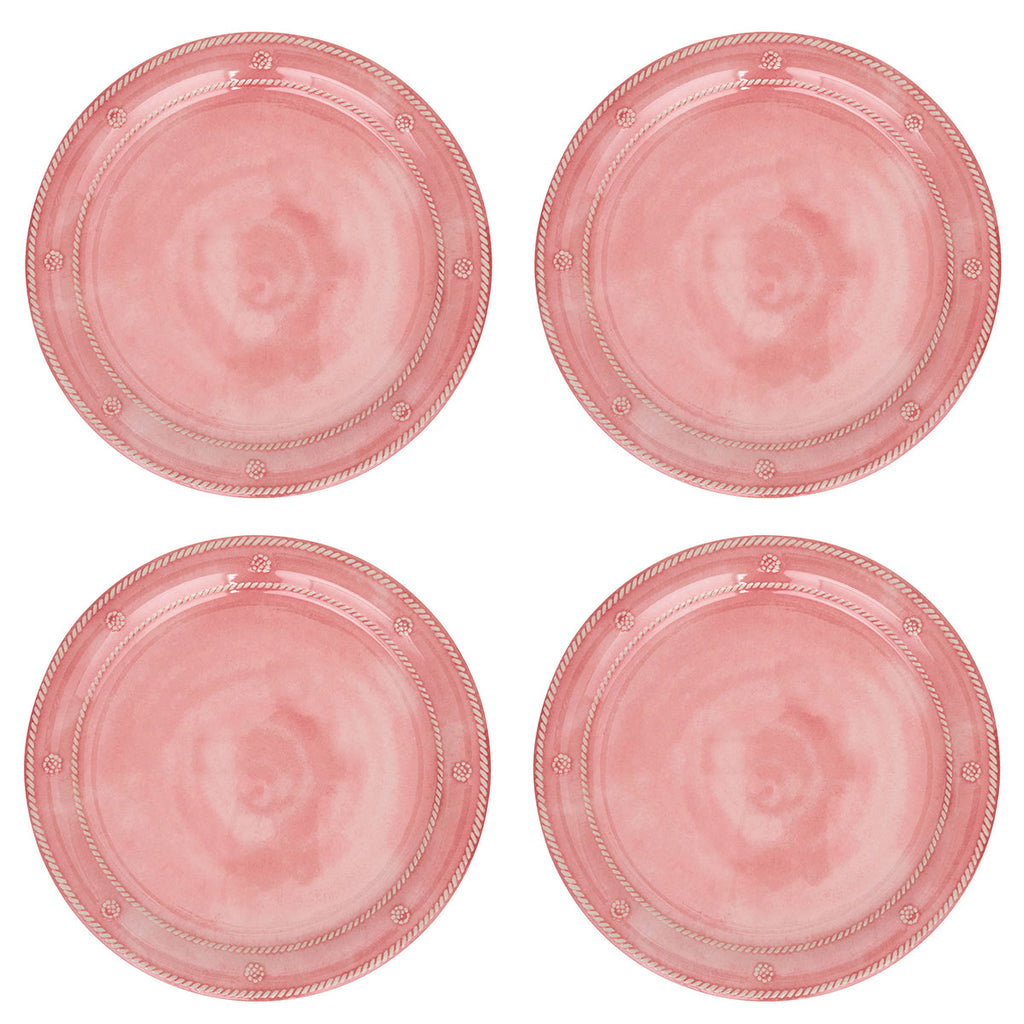 Berry & Thread Melamine Dinner Plate Coral