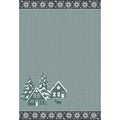 Sous les étoiles Green Hand Towel