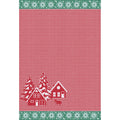 Sous les étoiles Red Hand Towel