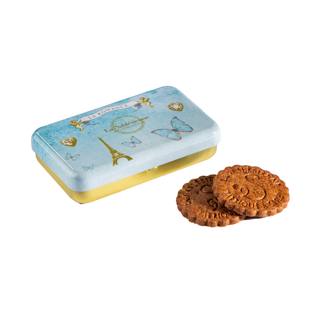 La Romance Mini Tin Chocolate Shortbread