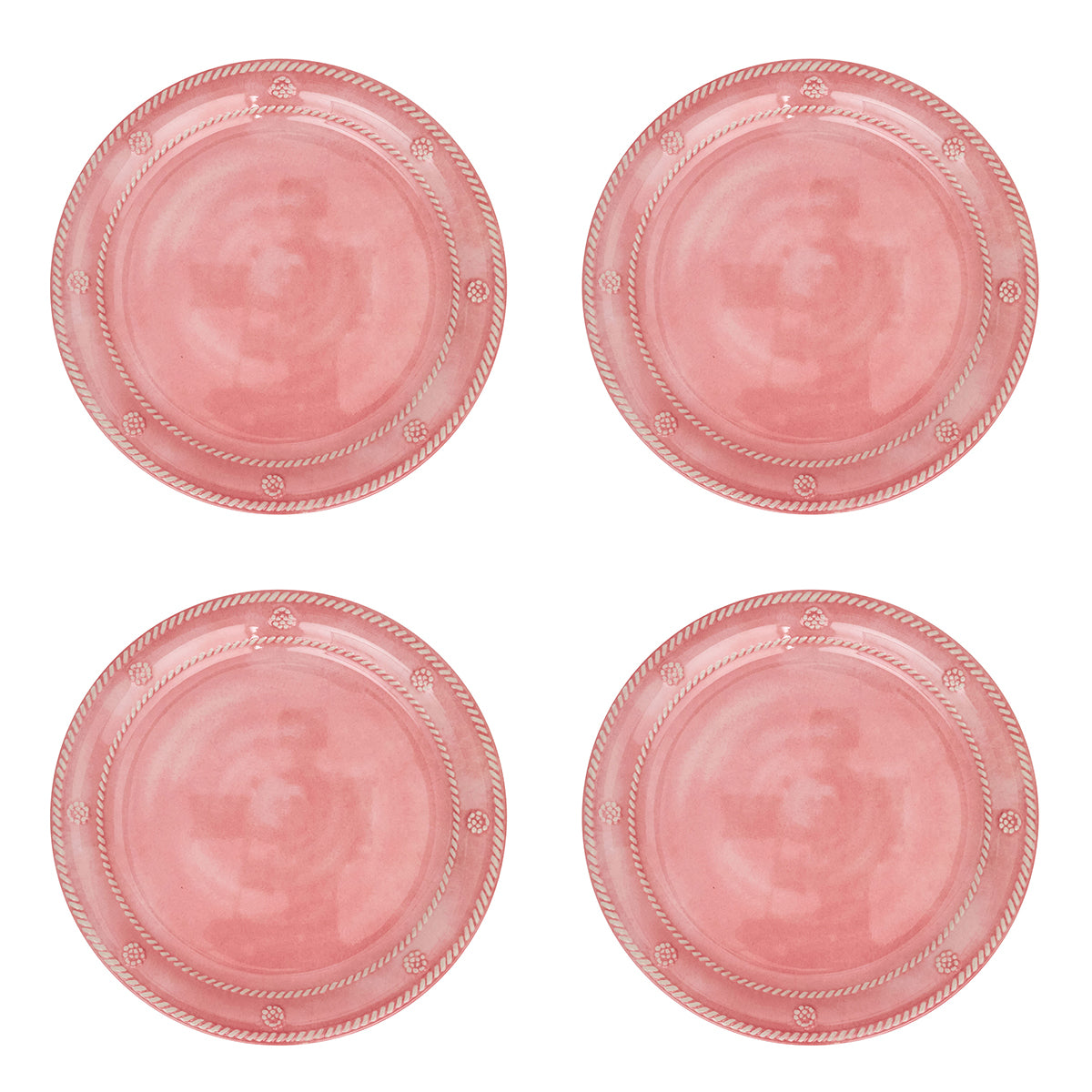Berry & Thread Melamine Dessert / Salad Coral