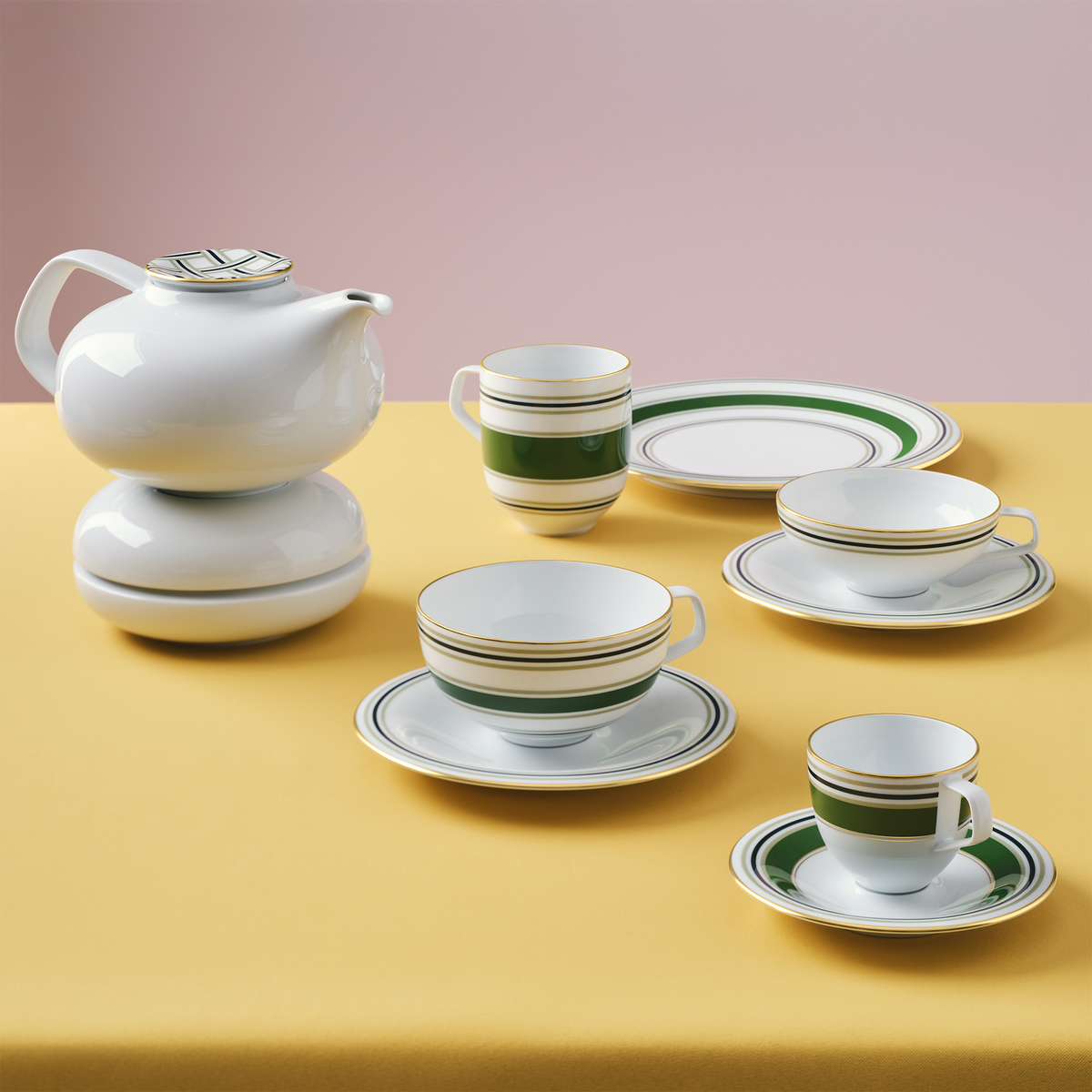 Fluen Cappuccino Cup in Heritage Green