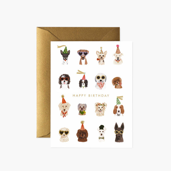 Party Pups Birthday Card