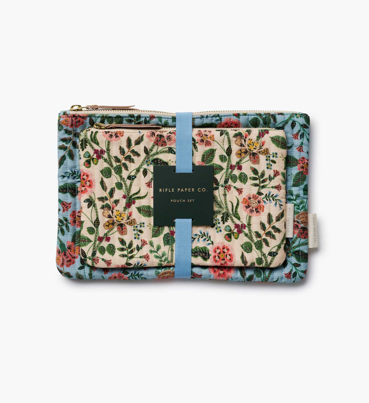 Gracie Quilted Pouch Set
