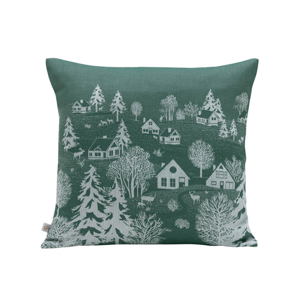 Sous les étoiles Green Cushion Cover