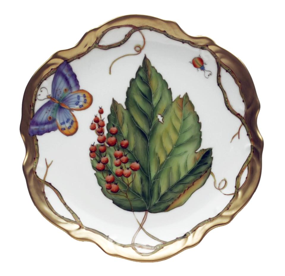 Wildberry Red Bread & Butter Plate
