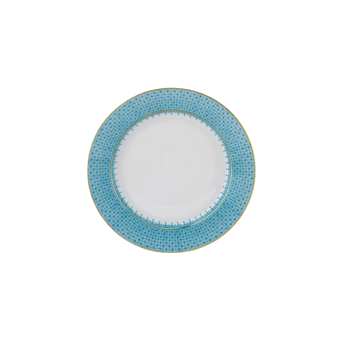 Turquoise Lace Bread & Butter Plate