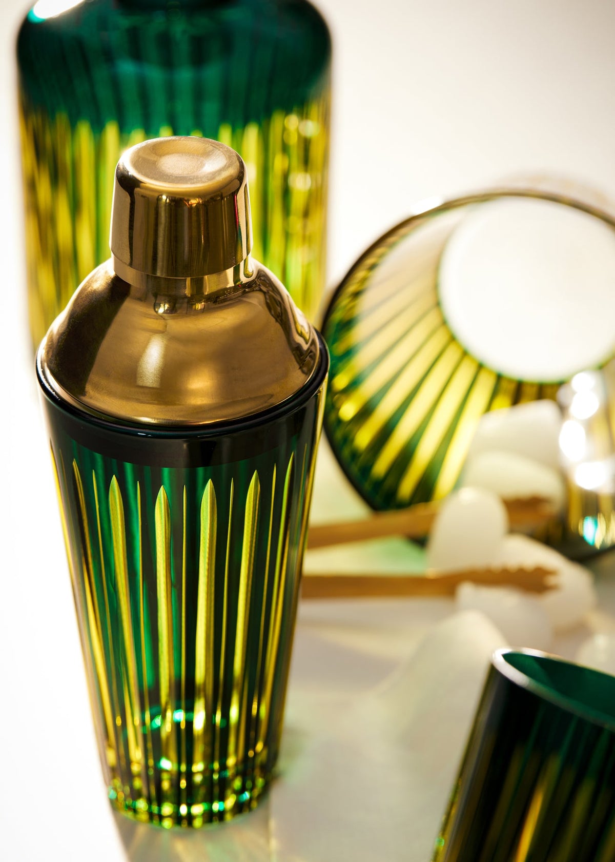 Prism Cocktail Set Green