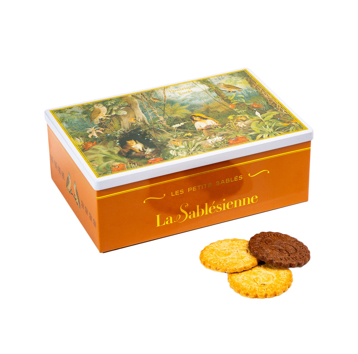 L'Onirique Forêt Chocolate Shortbread with Apricot Chips