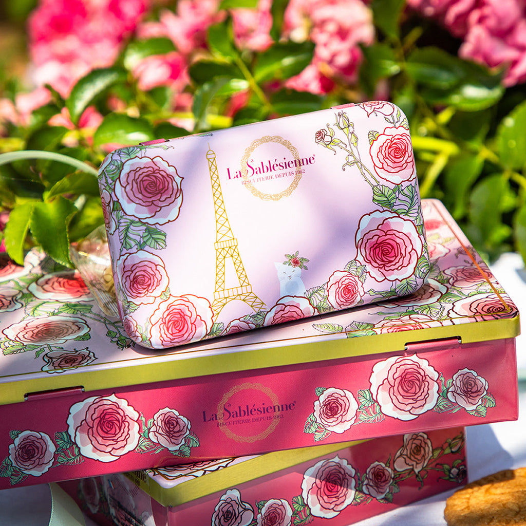Un matin à Paris Mini Tin Shortbread Salted Caramel