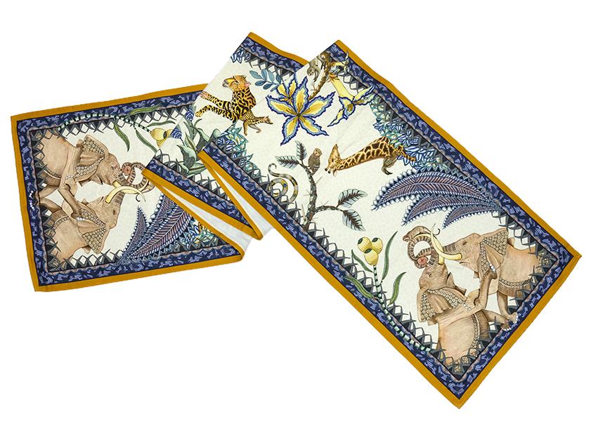 Sabie Forest Table Runner Tanzanite 94" x 16"