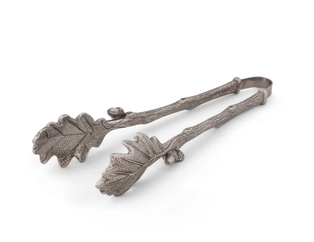 Oak Leaf Ice Tongs