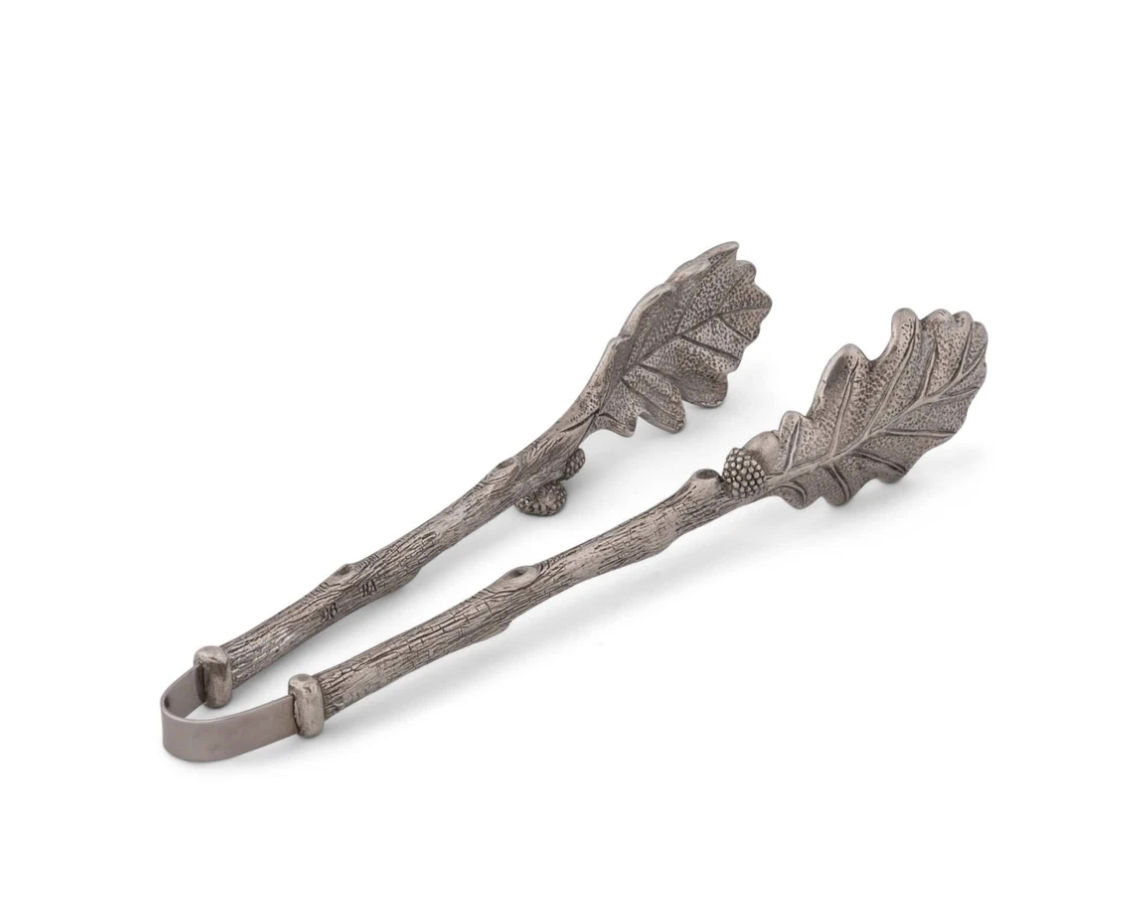 Oak Leaf Ice Tongs