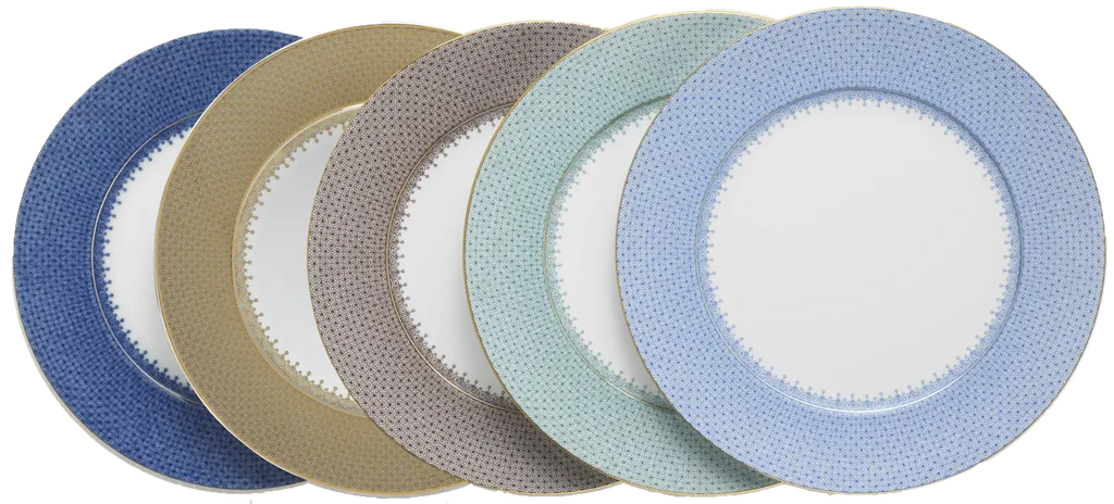 Blue Lace Service Plate