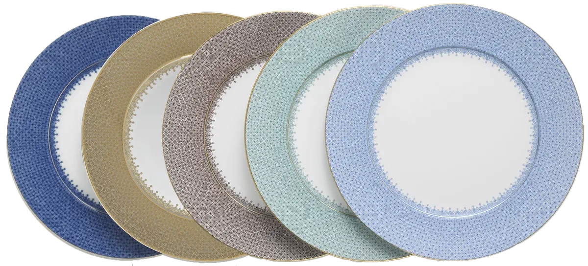 Blue Lace Service Plate