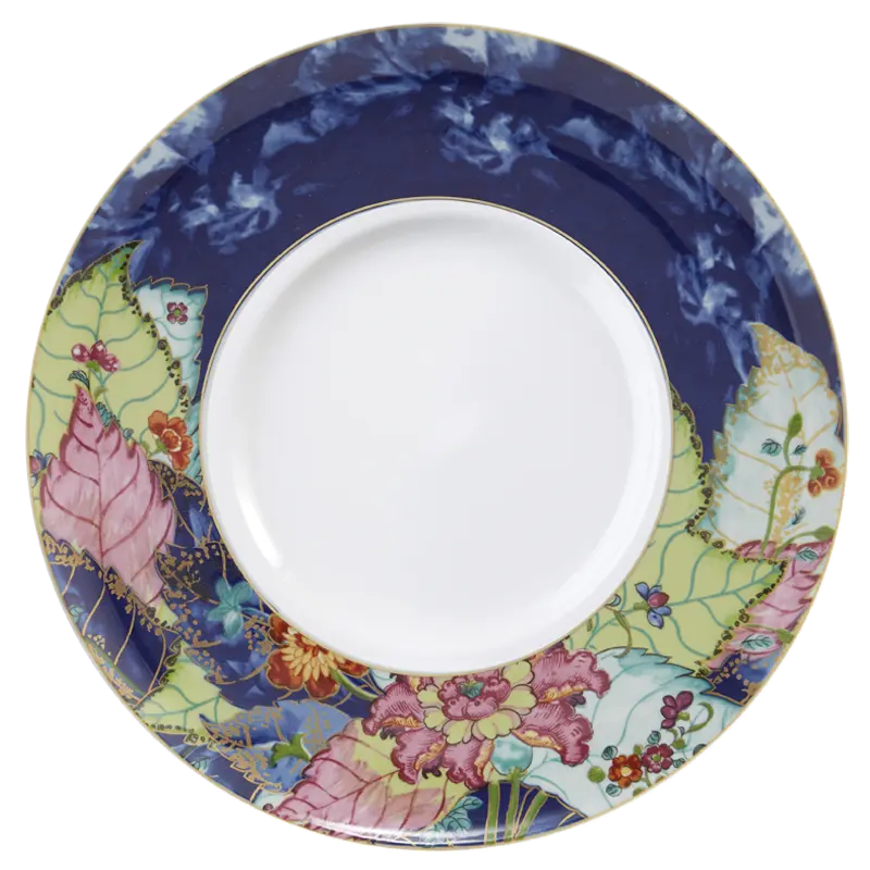 Tobacco Leaf Contempo Service Plate