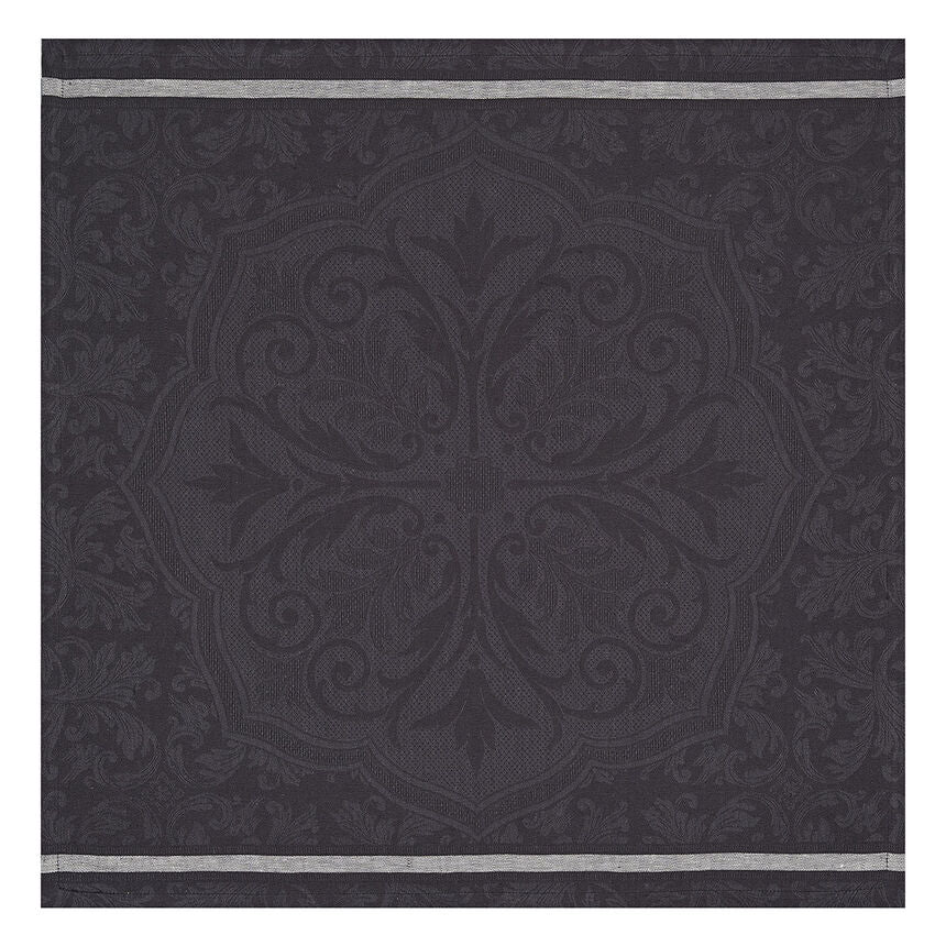 Napkin Armoiries Linen Black