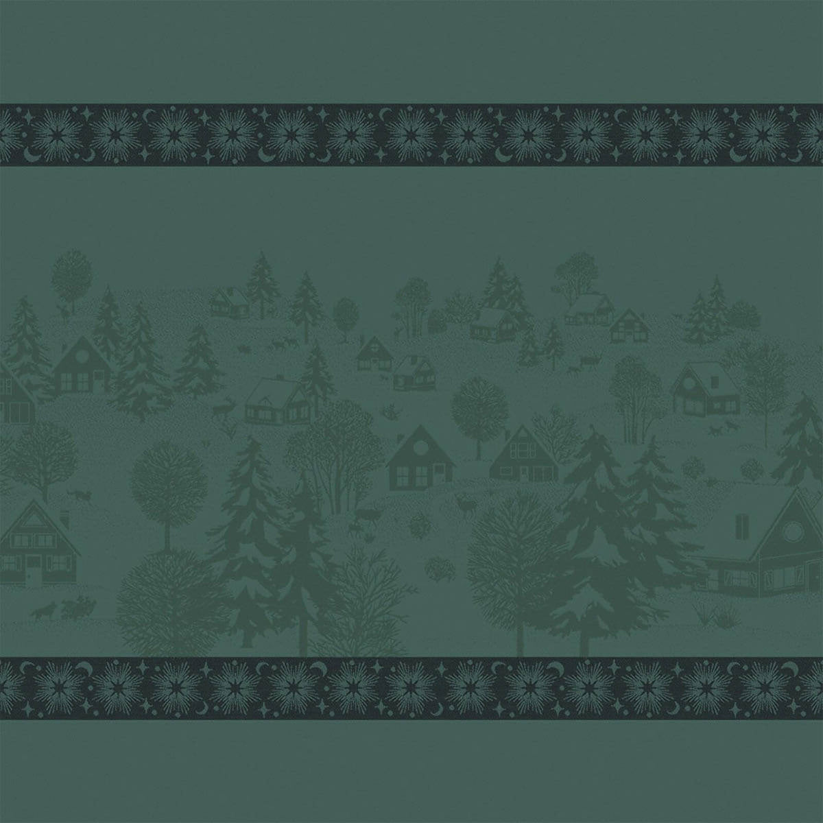 Sous les étoiles Green Napkin
