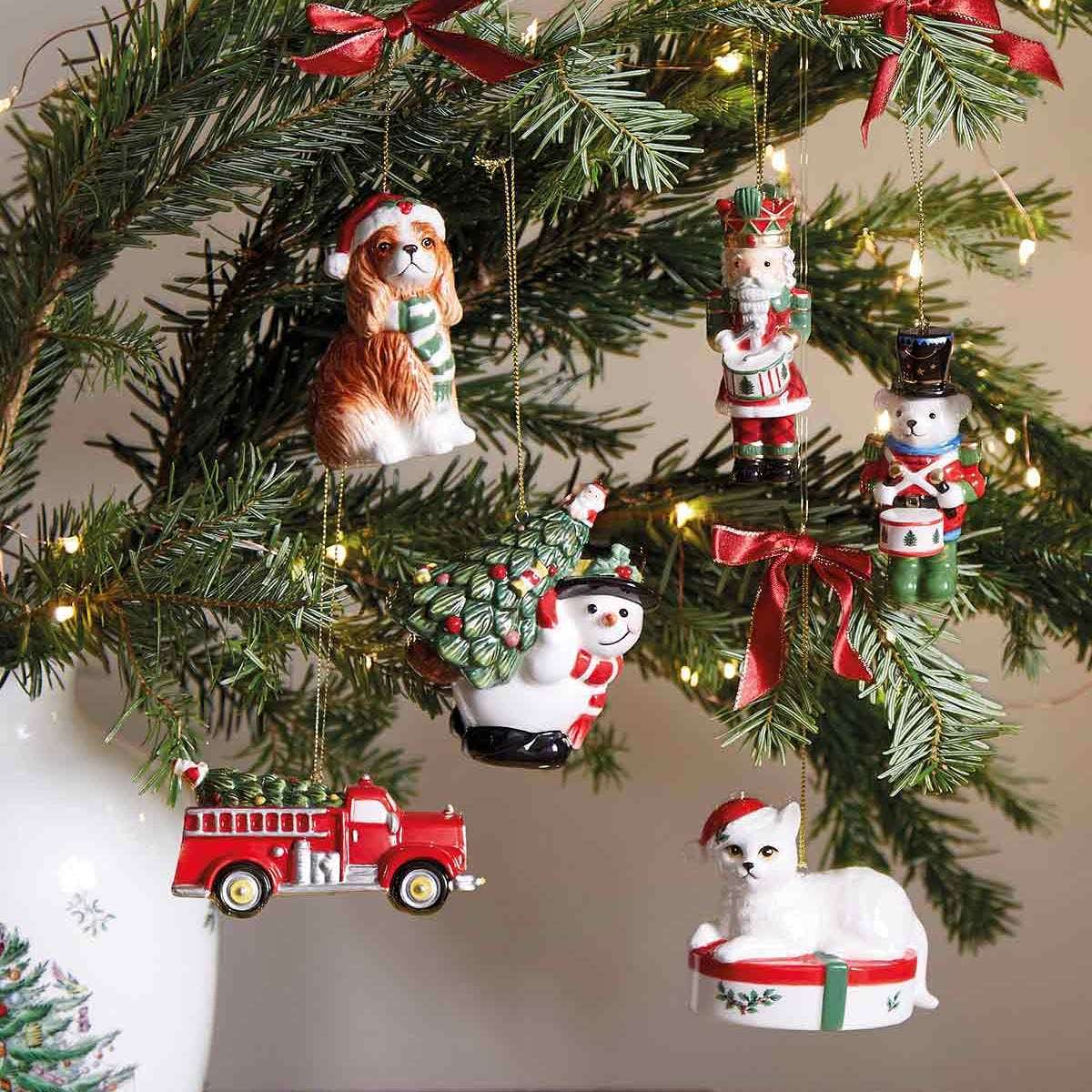 Spode Nutcracker Tartan Ornament