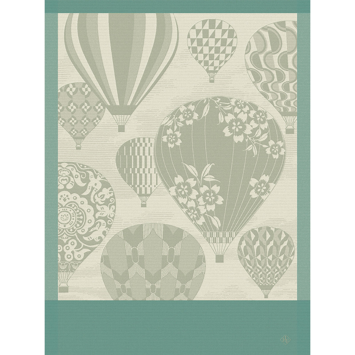 Tea towel Cappadoce Green