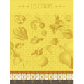 La beauté du zeste Yellow Tea Towel