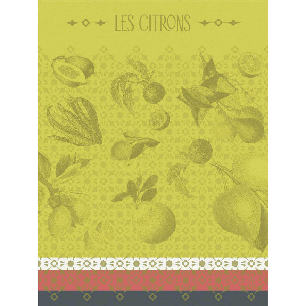 La beauté du zeste Green Tea Towel