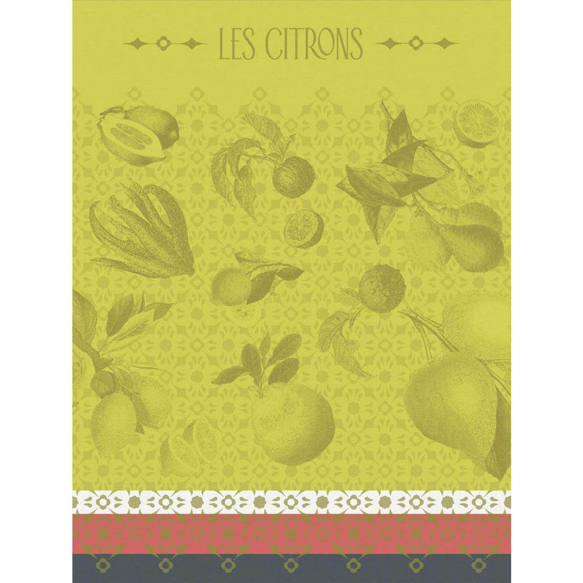 La beauté du zeste Green Tea Towel