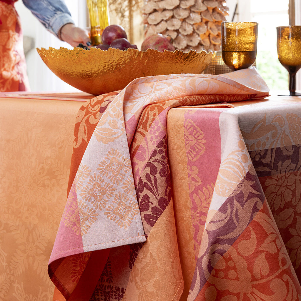 Mumbai Tea Towel Orange