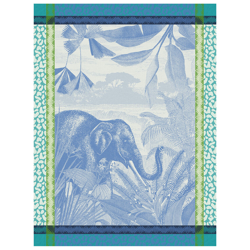 Tea towel Sinharâja Blue
