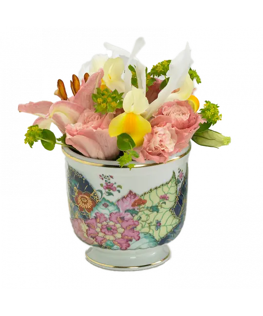Tobacco Leaf Cachepot Small